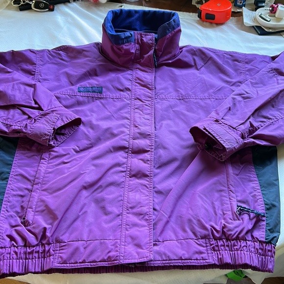 Vintage Columbia Bugaboo Fleece + Jacket Retro Rad Hiking Camping Trekking - Picture 3 of 12